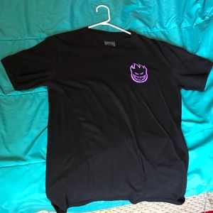 Black spitfire “the end” shirt